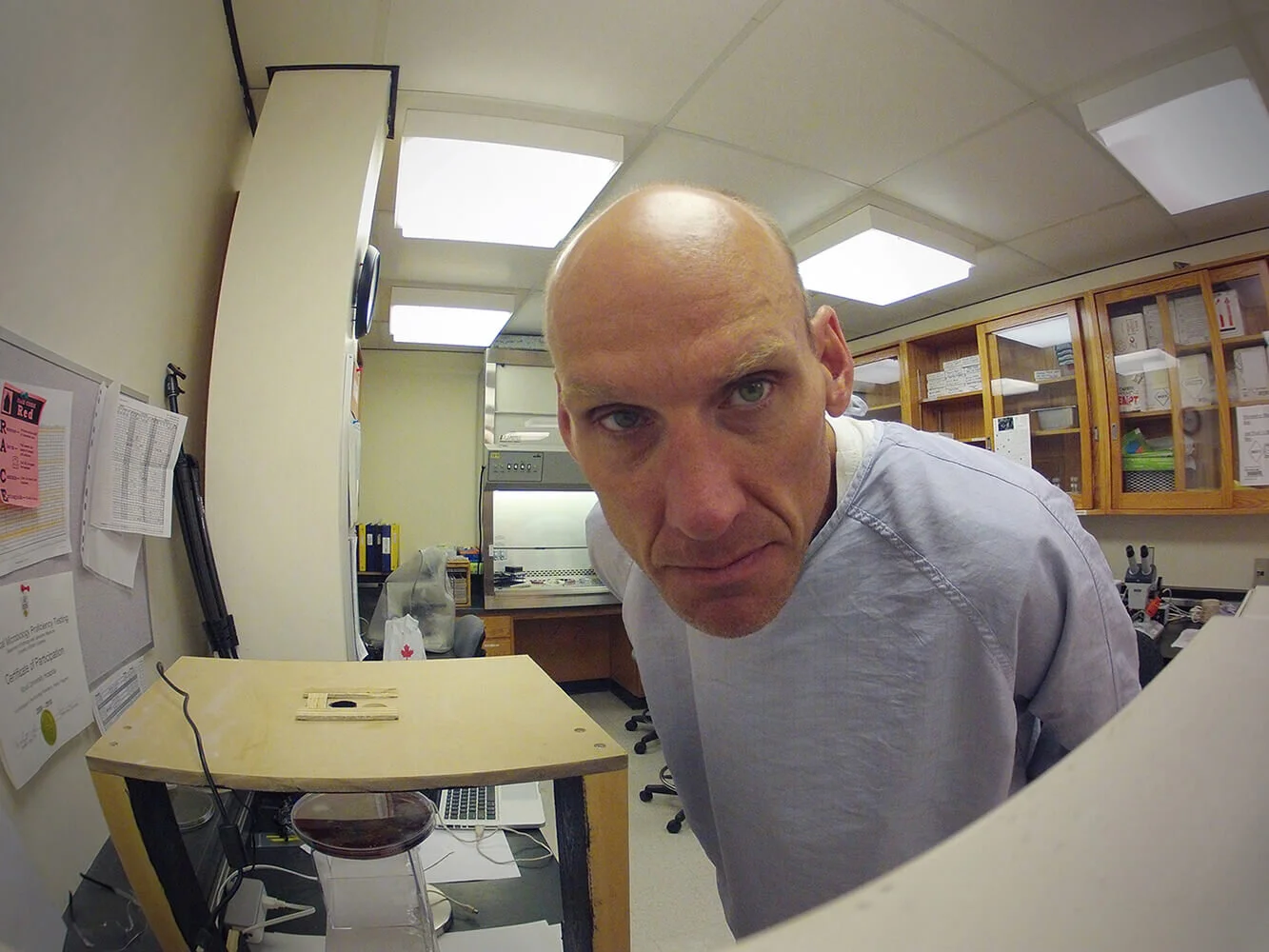 Once the University of Saskatchewan microbiology lab agreed to partner in the project, the fun began. Between restricted lab hours and the imposed lab protocols, there wasn't much room for creativity... but the show must go on.