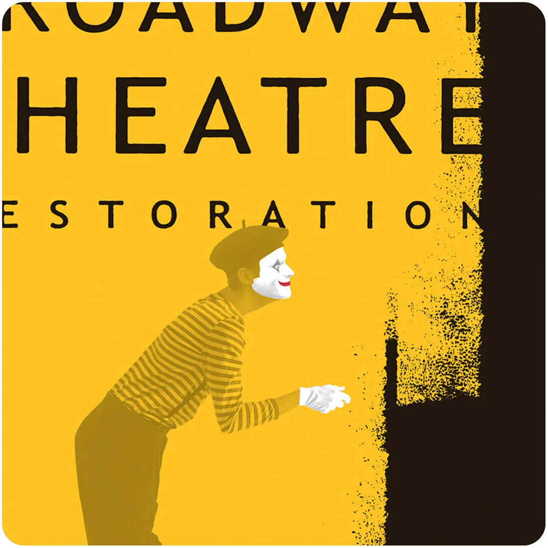 Broadway Theatre / Fundraising Campaign Poster
